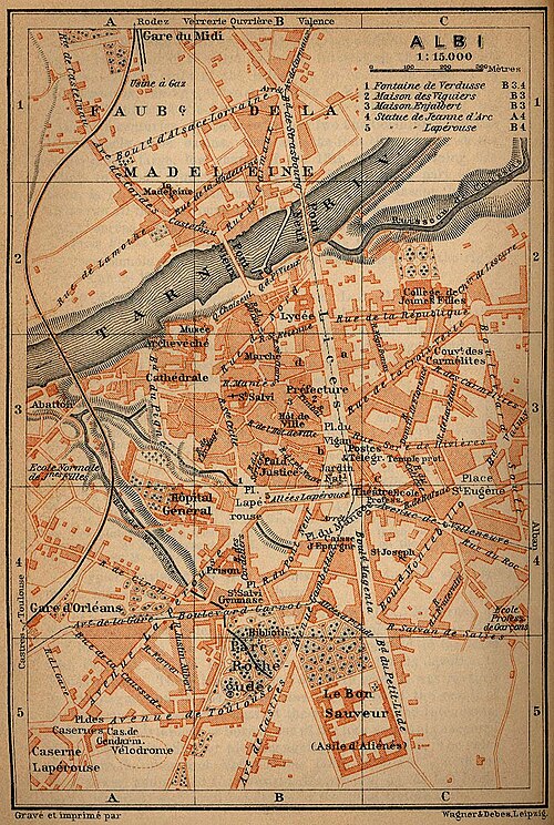 خريطة ألبي، 1914