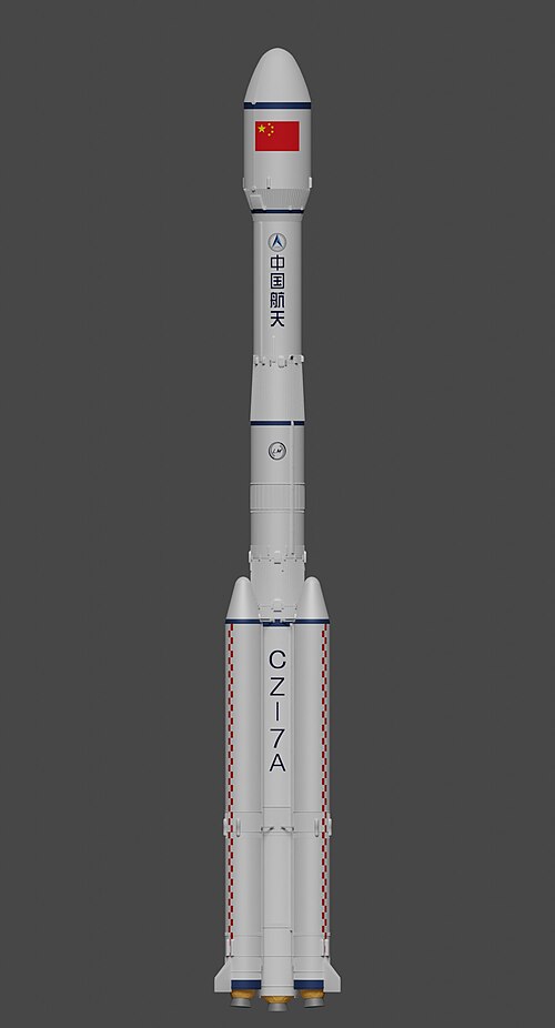 تصميم ثلاثي الأبعاد لـ CZ-7A