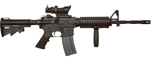 بندقية كاربين M4 مزودة بمنظار ACOG من طراز TA01NSN