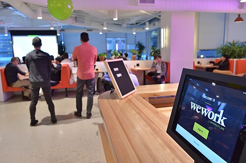 موقع WeWork، 1 شارع الجامعة، تورنتو
