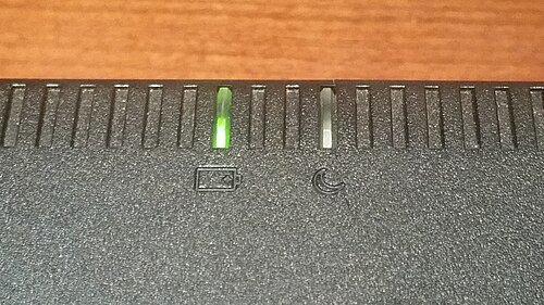 مؤشرات الشحن/الاستعداد لجهاز IBM ThinkPad 390