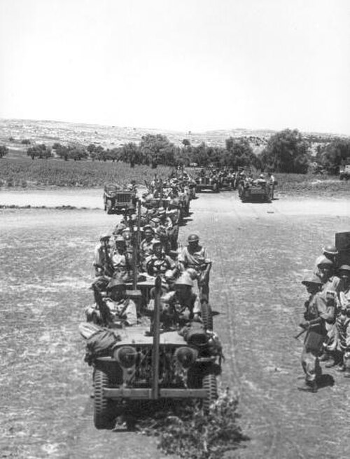 لواء يفتاح قبل الهجوم على اللد والرملة، 1948