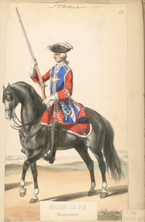 فارس الحرس، 1724