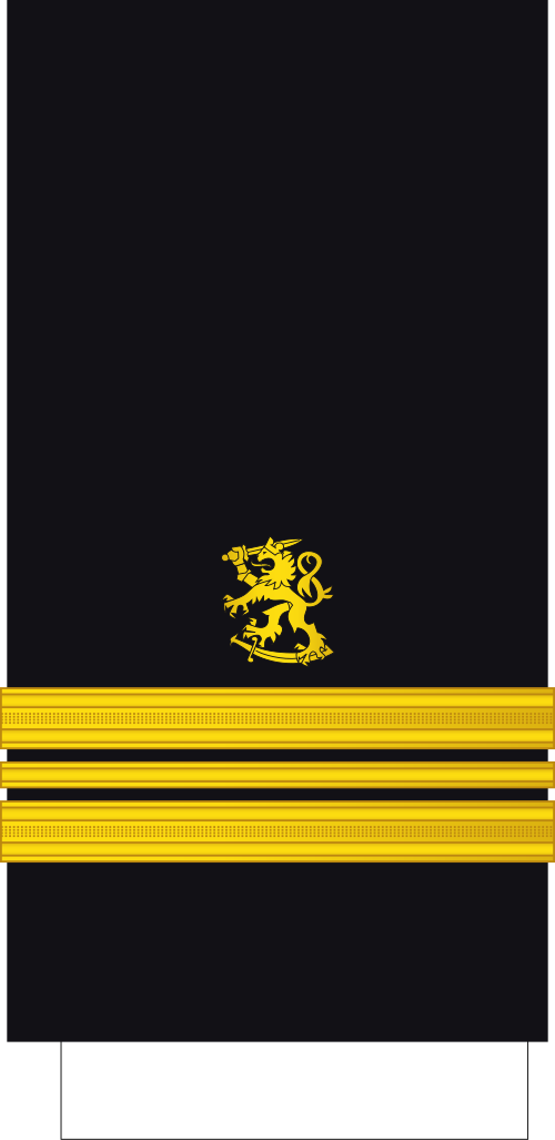 Kapteeniluutnantti (السويدية: Kaptenlöjtnant) (البحرية الفنلندية)