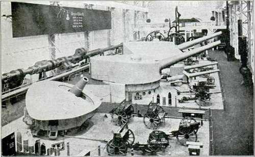 مصنع كروب في إيسن (حوالي عام 1905)، عندما كانت كروب أكبر شركة في أوروبا