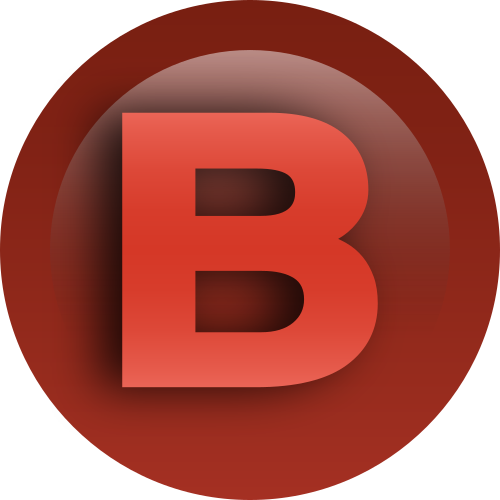 ب