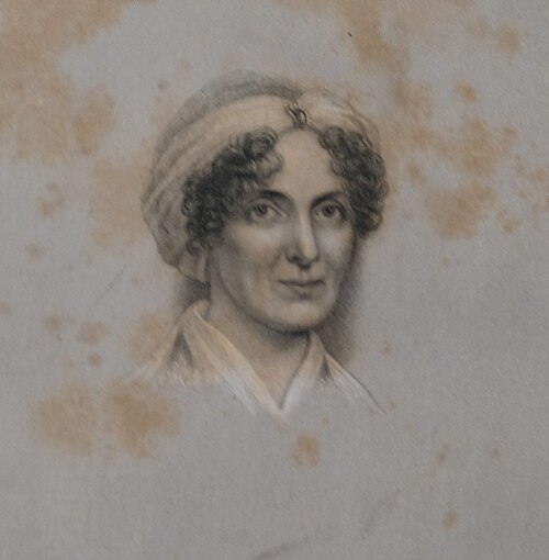 صورة ماري بوديتش في المجلد الأول من كتاب بيير سيمون لابلاس "الميكانيكا السماوية" (1829)، ترجمة ناثانيال بوديتش