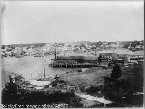 ميناء بوثباي حوالي عام 1910