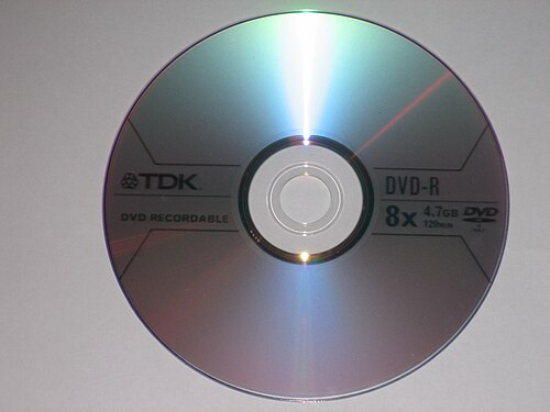 قرص DVD فارغ