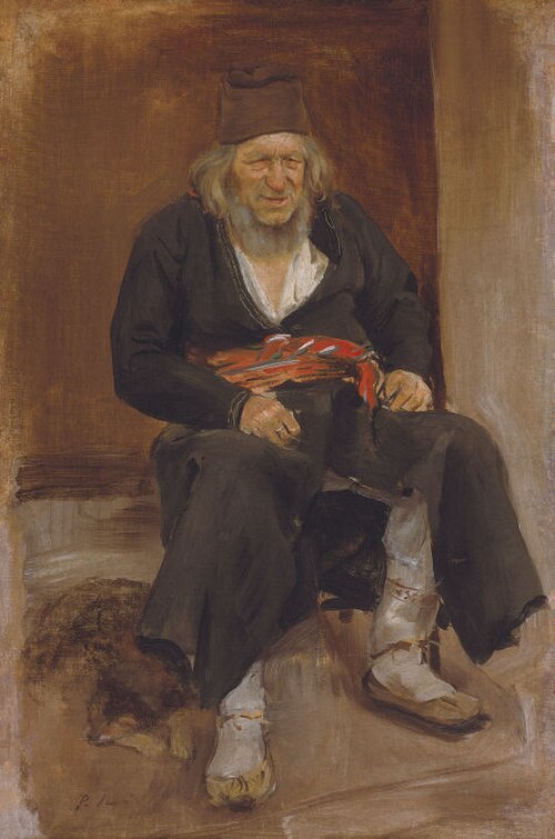 رجل عجوز من موهو (1898)، بريشة بول راود (1865-1930)