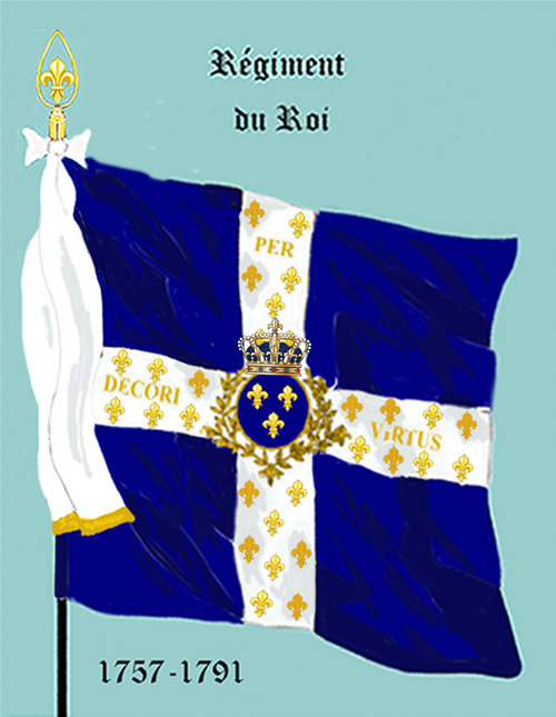 فوج الملك (Régiment du Roi).