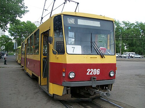 ترام تاترا T6B5 الأحدث