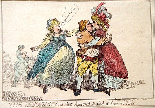 "طريقة ديفونشاير، أو الطريقة الأكثر قبولاً لضمان الحصول على الأصوات"، 1784