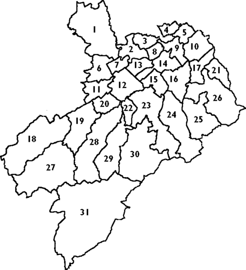 الرعايا المدنية في روكسبيرغشاير حوالي عام 1930