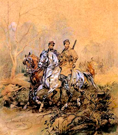 يوليوس كوساك، أنصار بولنديون عام 1863