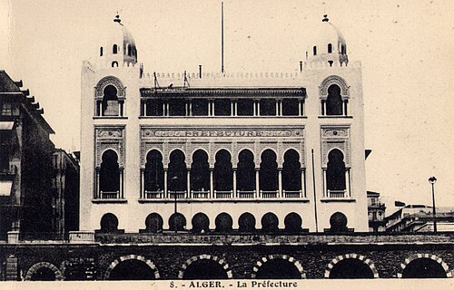فندق الولاية (جول فوينوت، 1908) في الجزائر العاصمة