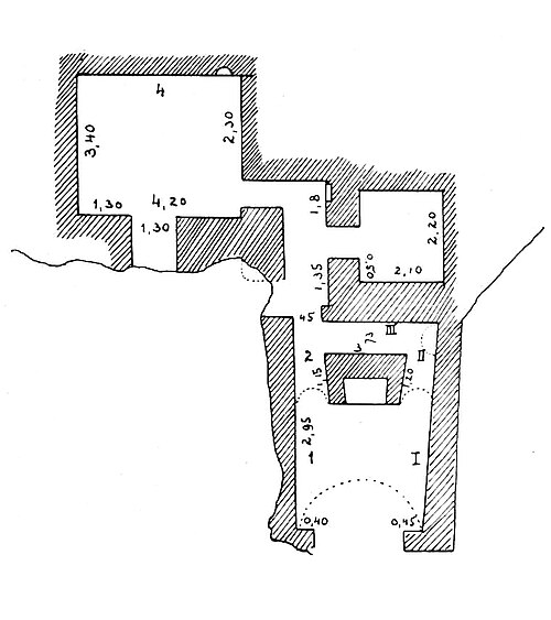 Cave 58, plan