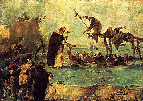 معجزة قديس دومينيكاني (1763)، مجموعة خاصة