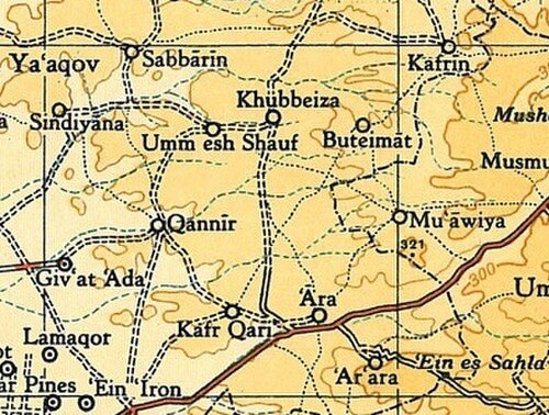 أرارا 1945 1:250,000
