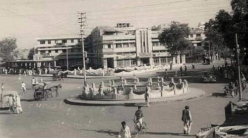 ساحة فوارة عام 1940.