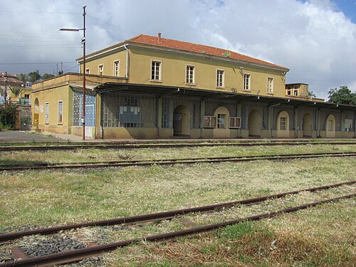 محطة السكة الحديد في أسمرة.
