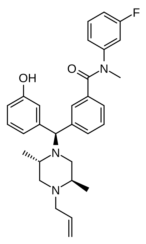 التركيب الكيميائي لـ DPI-3290.