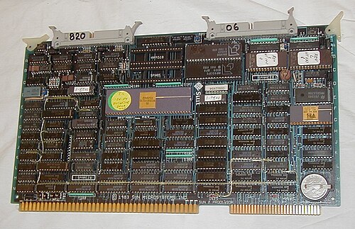 لوحة معالج Sun-2 Multibus