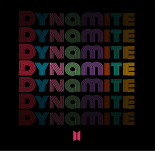 غلاف أغنية "Dynamite" لفرقة BTS، 2020