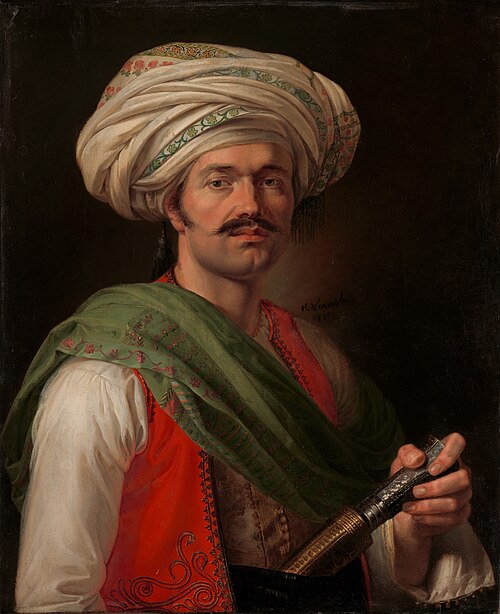 صورة لرستم رضا، 1810