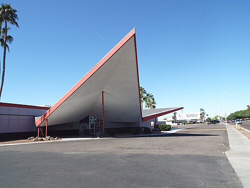 Different view of the 300 Bowl building.
