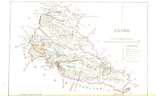 خريطة المنطقة لعام 1896