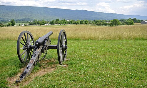 "Field of Lost Shoes" on the New Market Battlefield