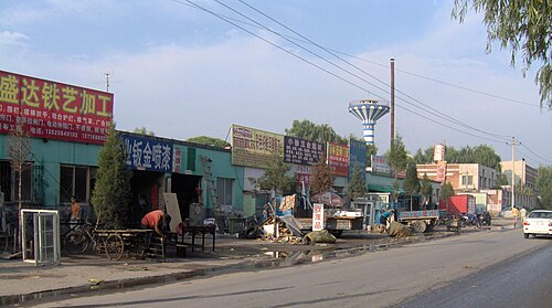طريق جيوتاي (九台路) في منطقة تشانغبينغ الشمالية
