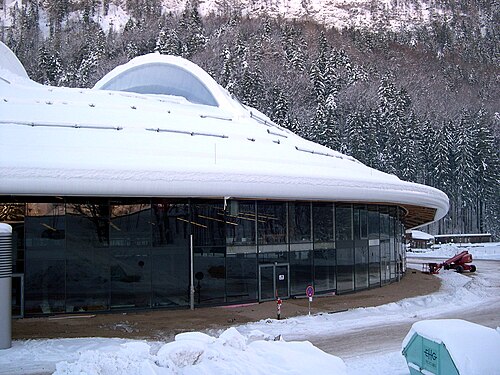 الفائز بفئة 2011، المباني المكتملة، الرياضة: SPEEDSKATING STADIUM INZELL - MAX AICHER ARENA، ألمانيا، Inzell بواسطة BEHNISCH Architekten