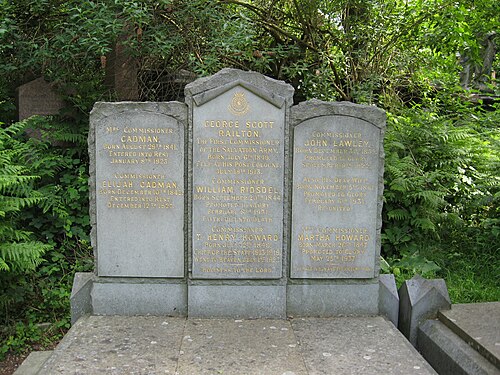 قبور مفوضي جيش الخلاص