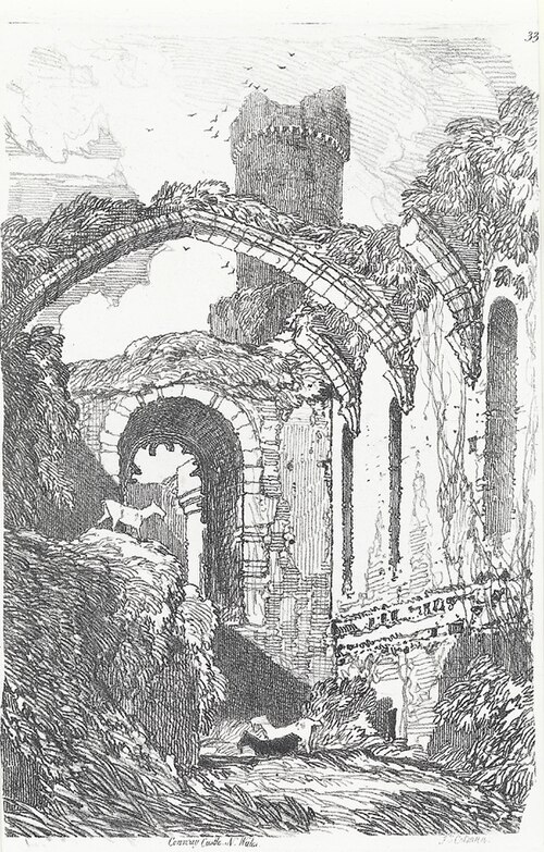 قلعة كونوي، 1838