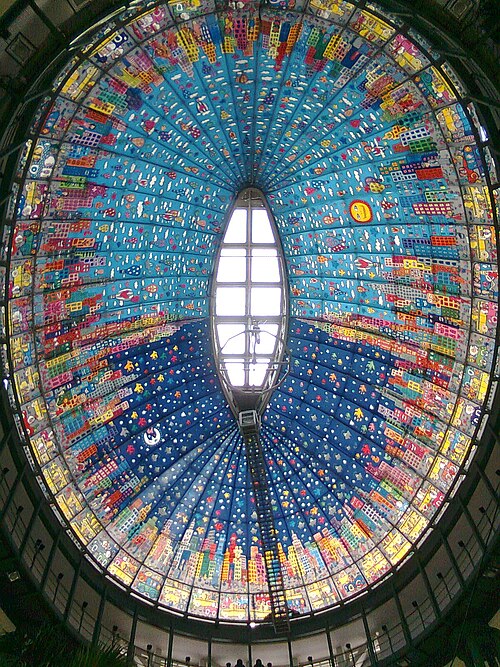 صمم Rizzi قبة في مركز التسوق CentrO.
