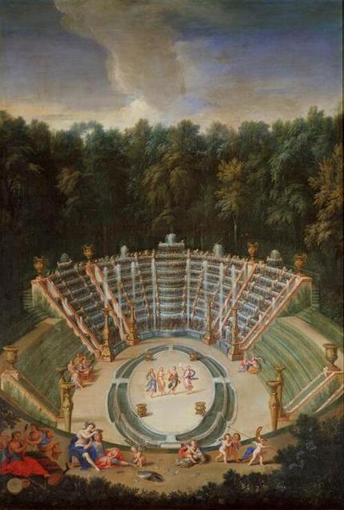 "La Salle de bal" لجان كوتيل، كاليفورنيا. 1693