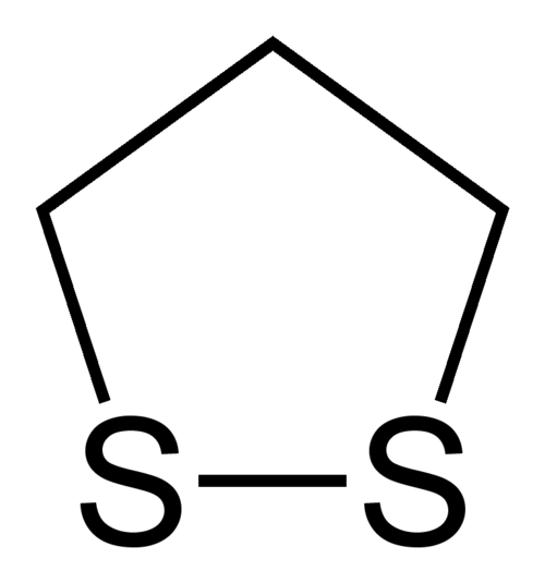 الصيغة الهيكلية لـ 1,2-ديثيولان