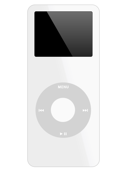 الجيل الأول من جهاز iPod Nano.