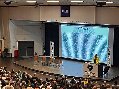 جلسة نقاش عامة - محاضرة FOSDEM-2024