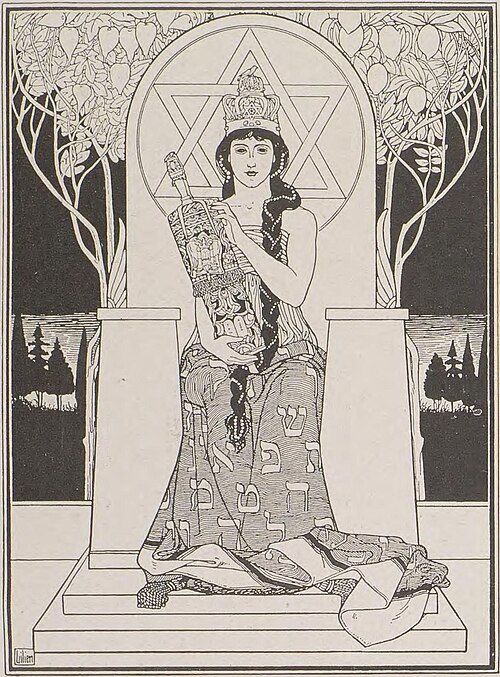 "ملكة السبت"، من جودا، برلين، 1900-1901