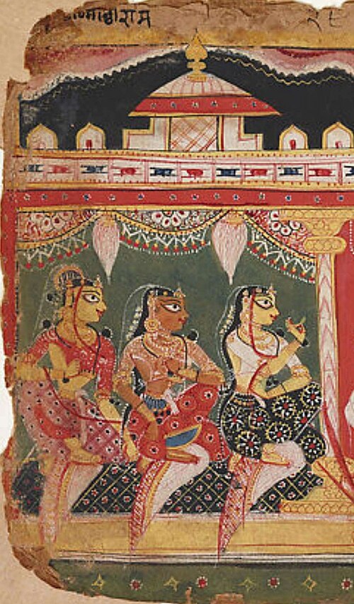مخطوطة بهاجافاتا بورانا ج. 1525–40