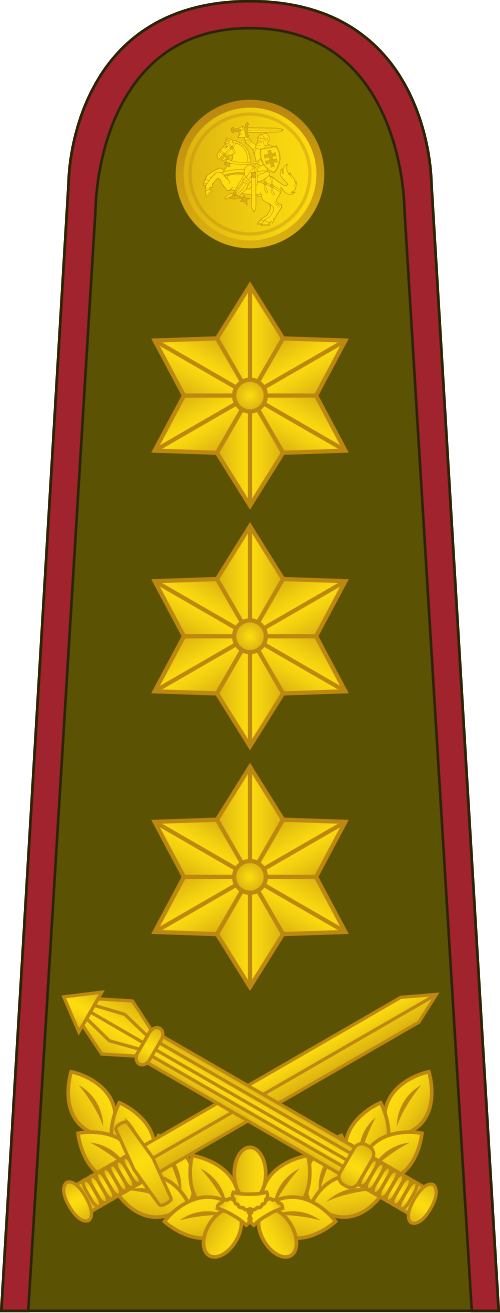 Generolas leitenantas (القوات البرية الليتوانية)