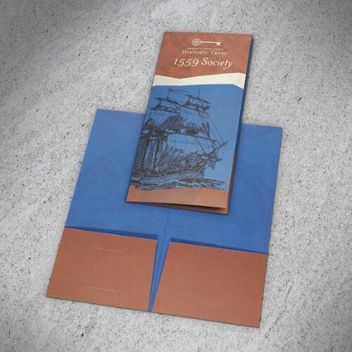 ملف عرض كتيب بحجم 4x9
