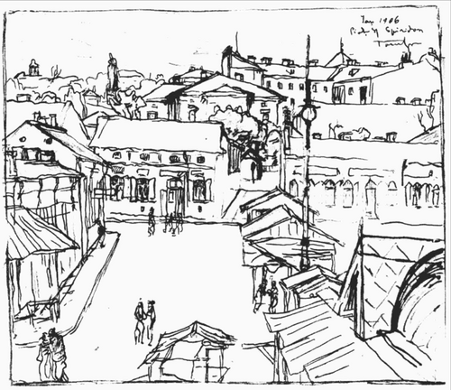 سادس. ساحة سبيريدون في ياش (1906)