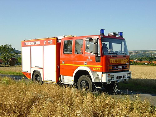 سيارة إطفاء من نوع IVECO Magirus