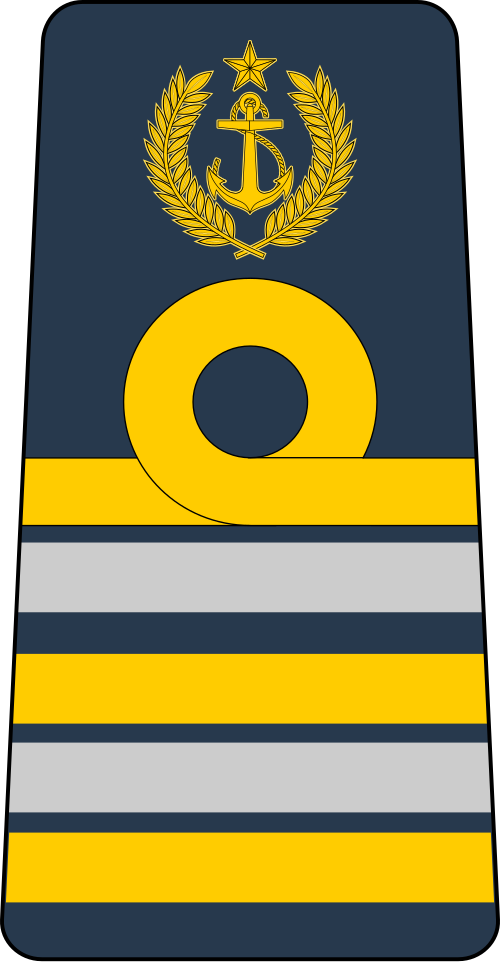Capitaine de fregate (البحرية الغابونية)