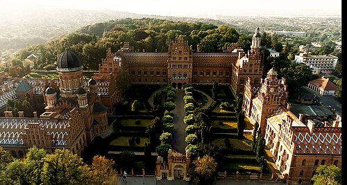 Residence of Bukovinian and Dalmatian Metropolitans in Chernivtsi