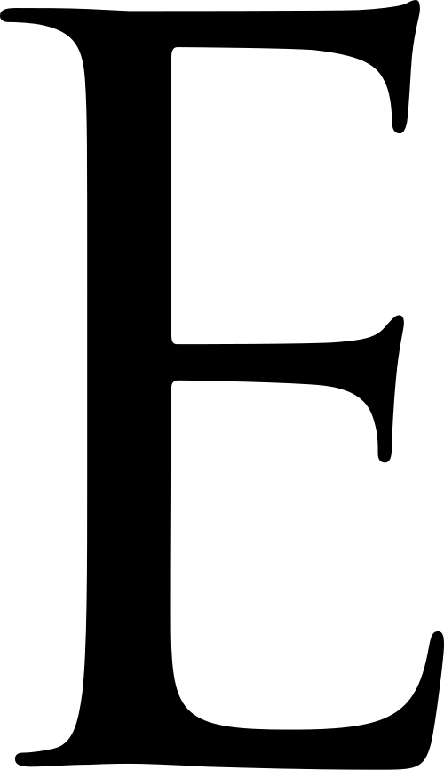 اللاتينية E